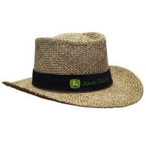 Sombrero gambler de paja John Deere