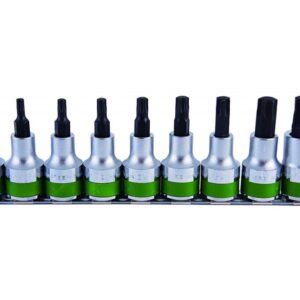 Caja de vasos 1/2" c/punta torx