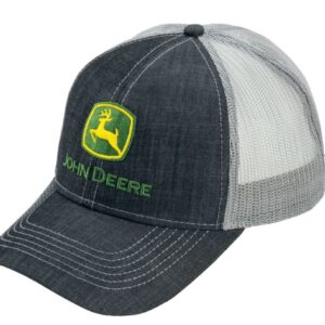 Gorra infantil John Deere Gris