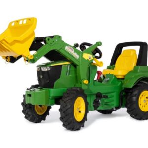 JD 7310R Ruedas Neumáticas y Pala